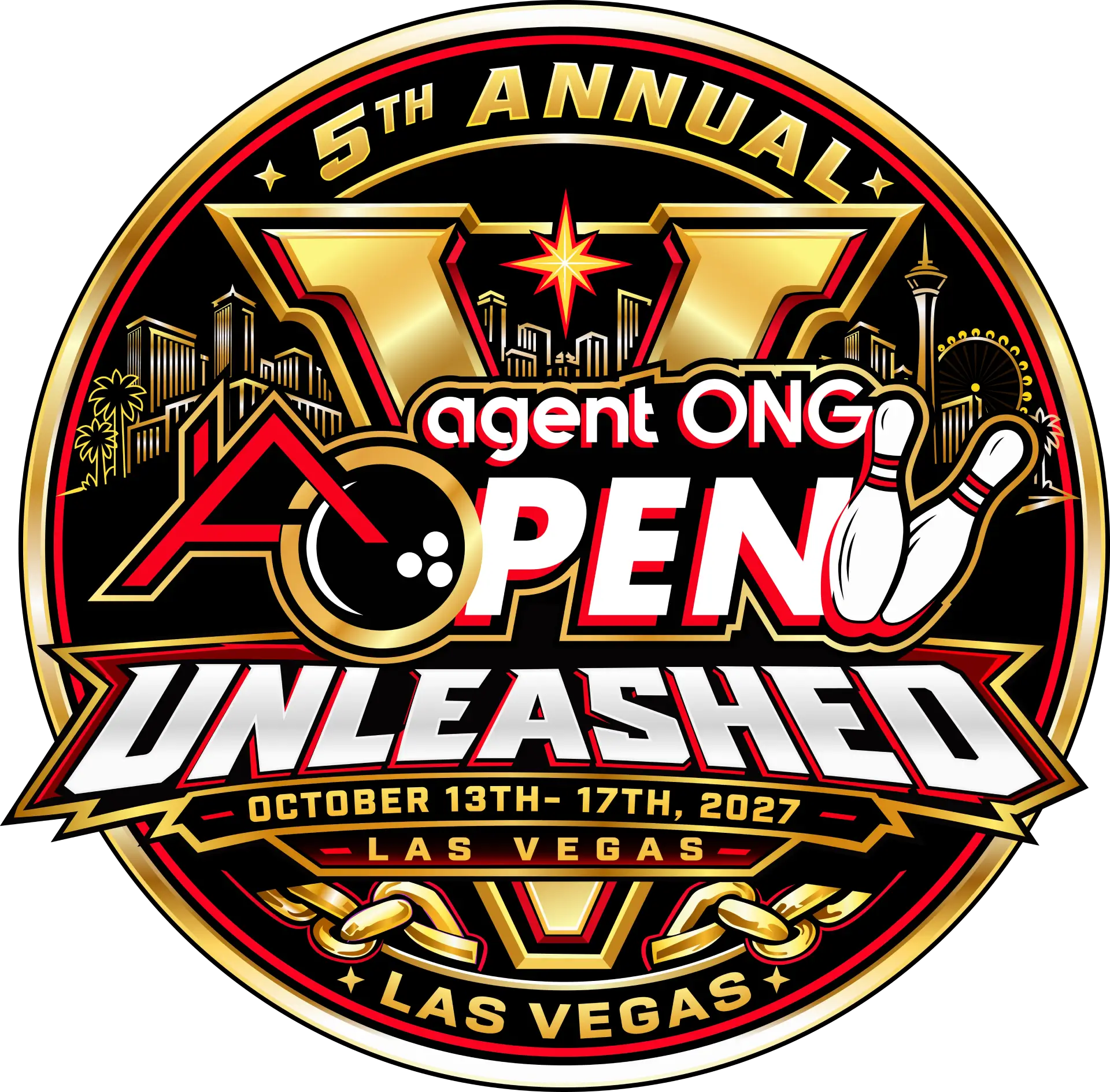 Agent Ong Open V — Unleashed, October 13–17, 2027 in Las Vegas